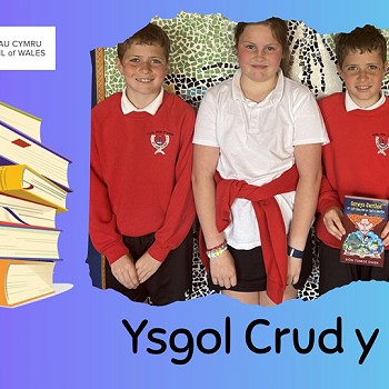 Ysgol Crud y werin students