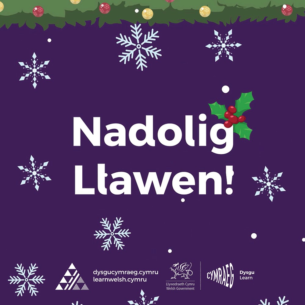 Nadolig Llawen poster
