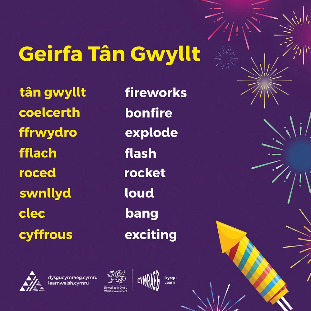 Noson Tân Gwyllt poster