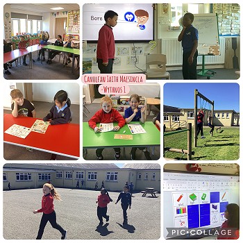 Collection of images from Ysgol Maesincla